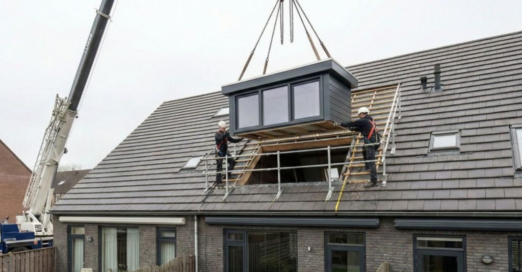 Dakkapel in Venlo - Prefab dakkapel